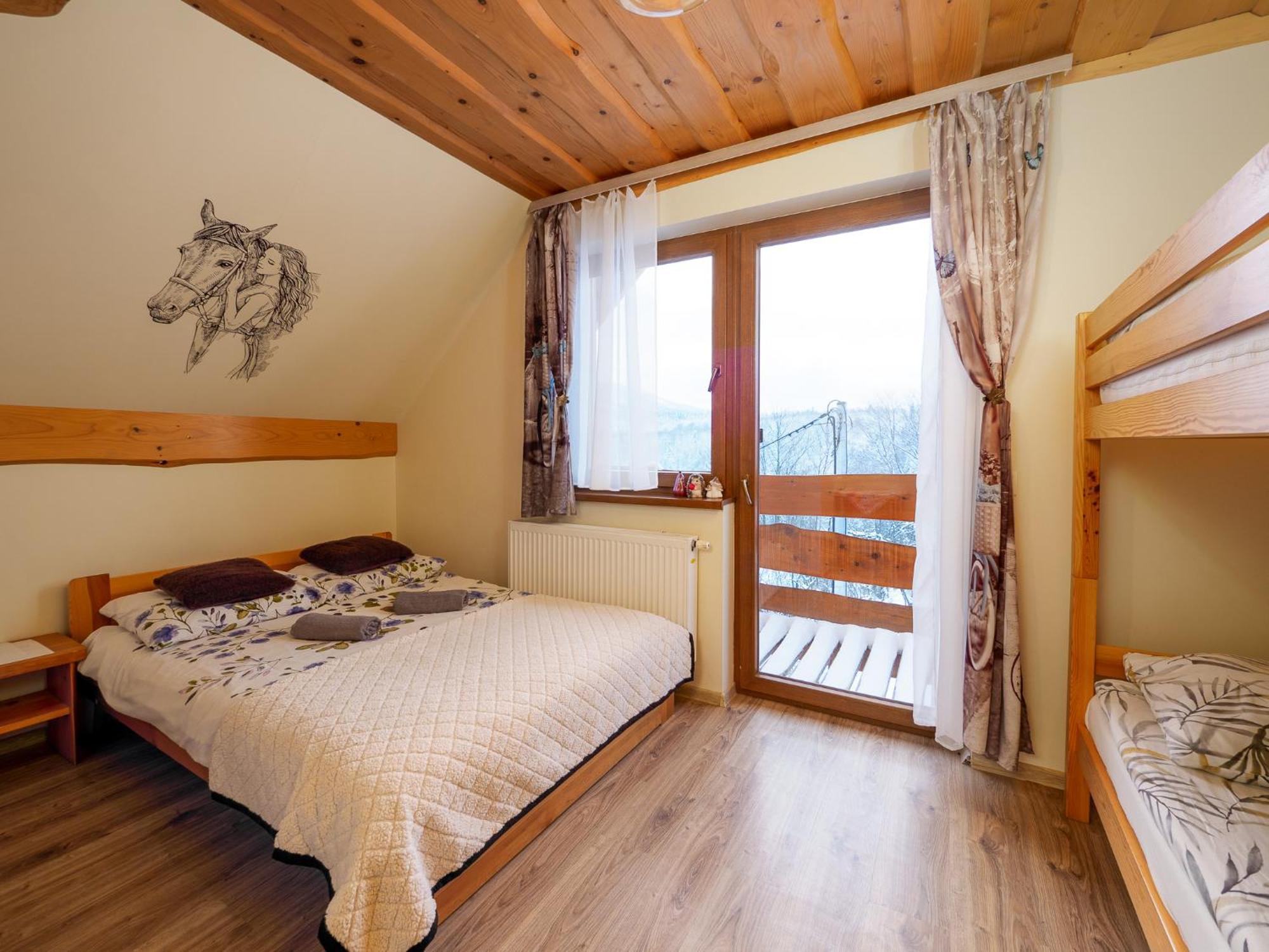Villa Gazdowka Na Mosornym Groniu Zawoja Esterno foto