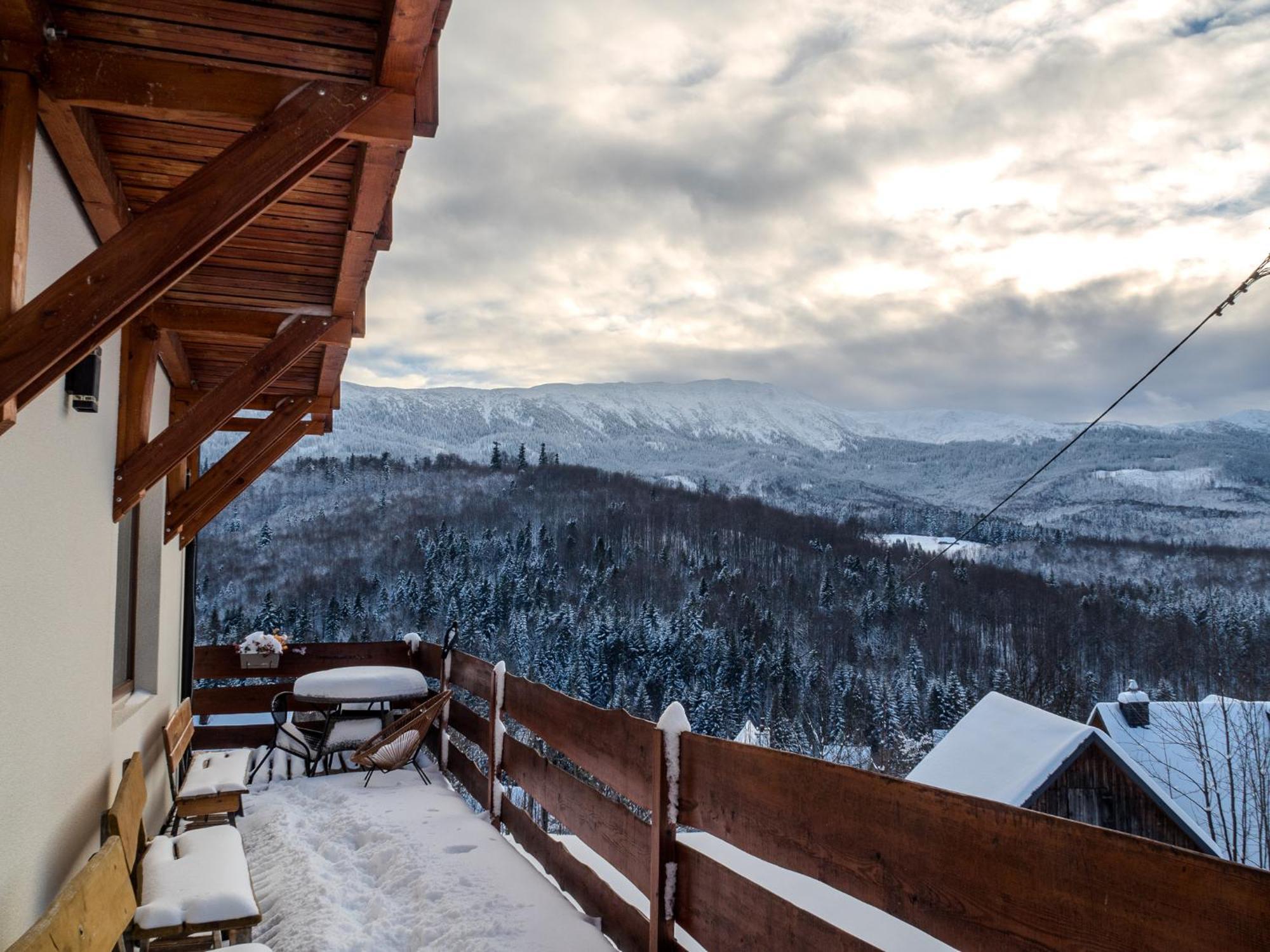 Villa Gazdowka Na Mosornym Groniu Zawoja Esterno foto